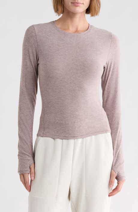 Contour Mock Neck Performance Top