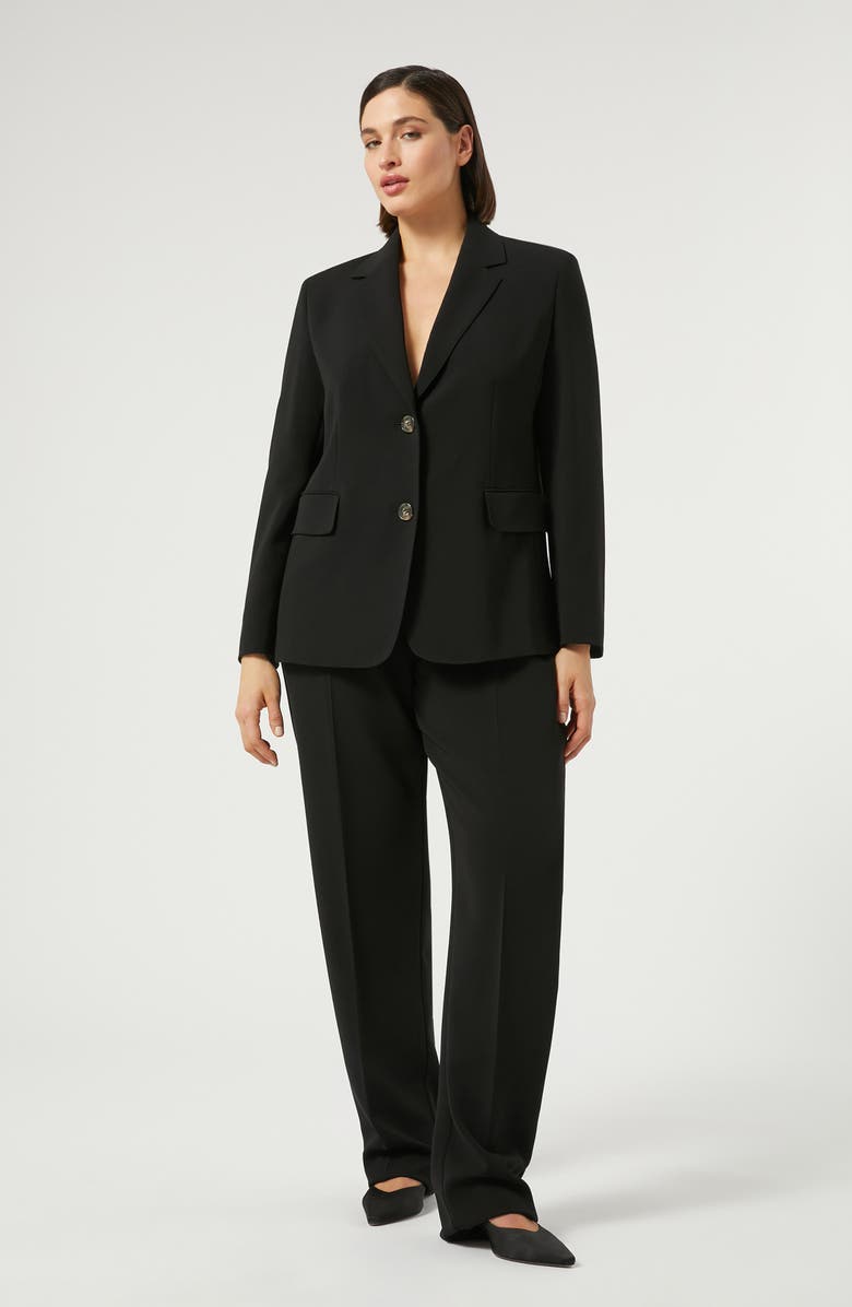 Marina Rinaldi Rapsodia Straight Leg Cady Pants, Alternate, color, 