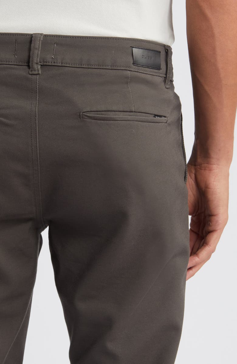 DL1961 Ivan Slim Fit Twill Pants, Alternate, color, Dark Grey (Twill)