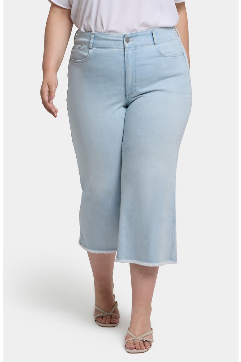 Major High Waist Wide Leg Capri Jeans, Main, color, CLEAR WATERS
