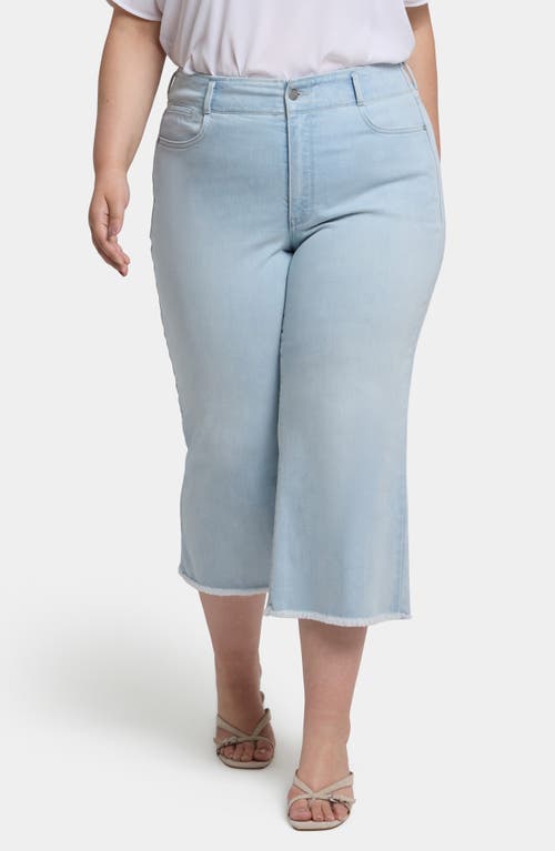 Nydj Mona High Waist Ankle Wide Leg Trouser Jeans In Clear Waters