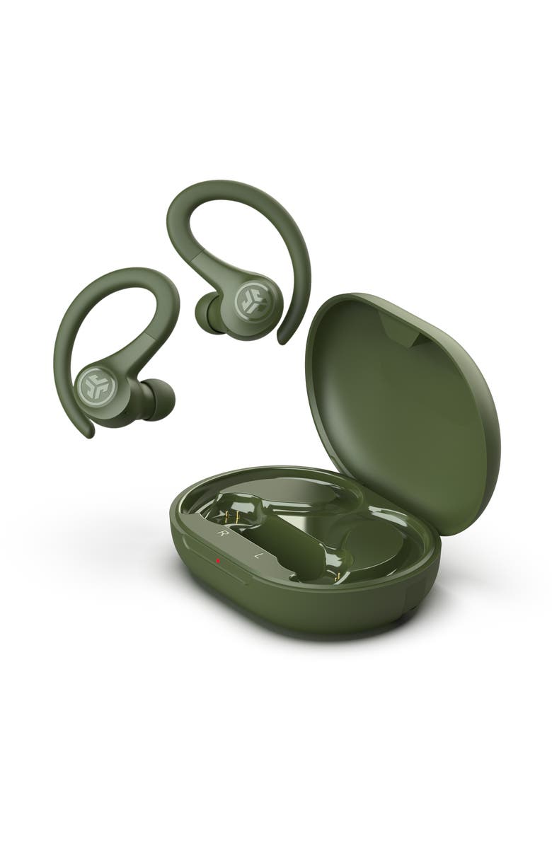 JLab Go Air Sport True Wireless Earbuds, Alternate, color, Green