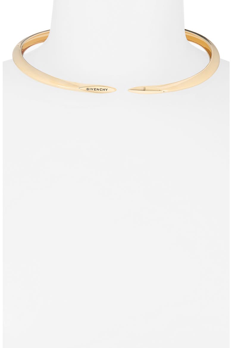 Pinch Golden Torque Necklace, Alternate, color, GOLDEN YELLOW