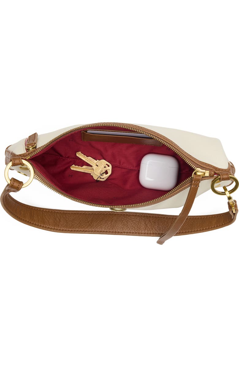 HAMMITT Kyle Leather Shoulder Bag, Alternate, color, West End/ Antique Gold