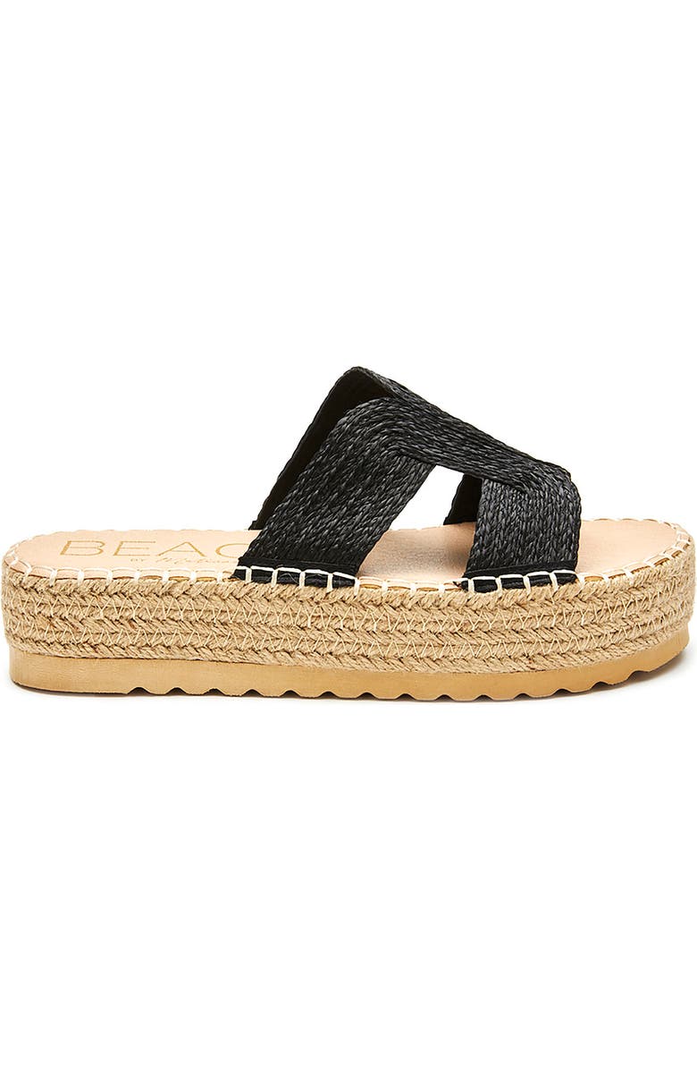 Coconuts by Matisse Cool Off Espadrille Platform Slide Sandal, Alternate, color,
