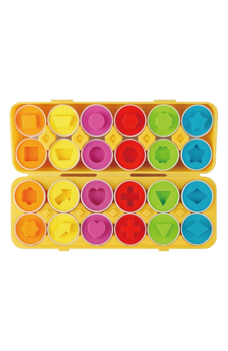 NOTHING BUT FUN Shape Sorter Egg Toy Set, Alternate, color, 