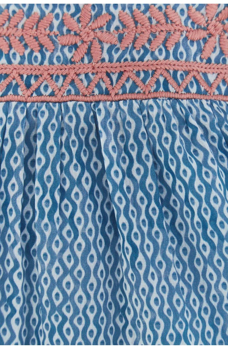 Babycottons Afrika Spaghetti Strap Blouse for Infant, Alternate, color, Pastel Blue