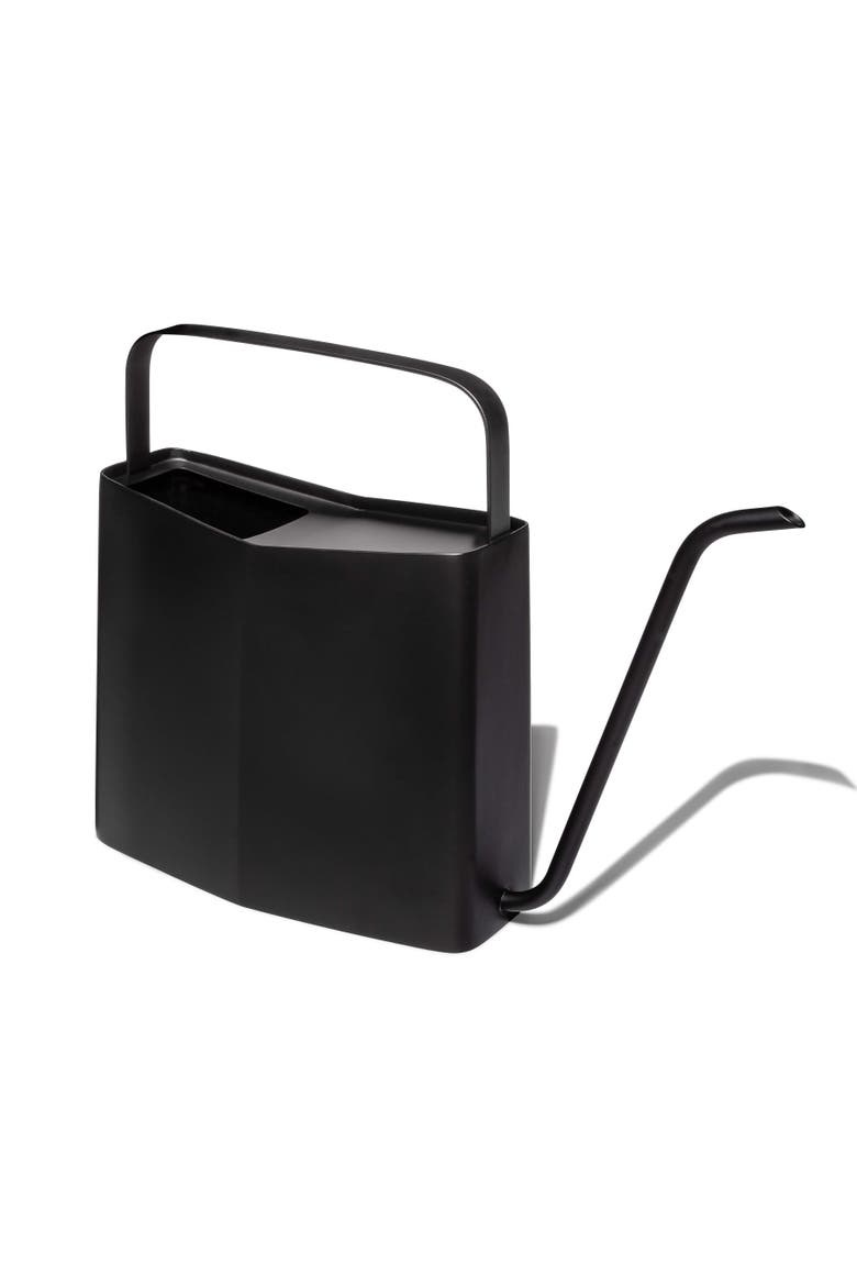 Metal Watering Can, Main, color, Matte Black