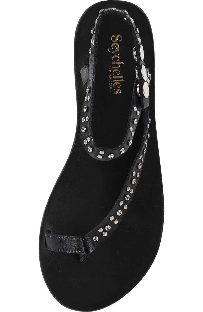 Seychelles First Look Embellished Sandal, Alternate, color, Black