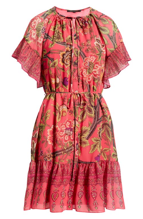 Kobi Halperin Destiny Floral Print Dress In Multi