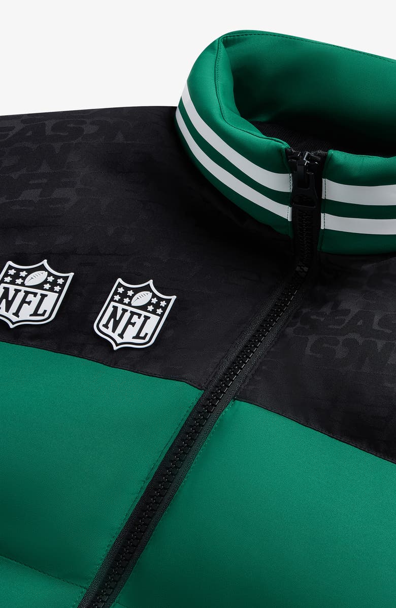 Off Season Unisex Team Puffer Vest, Alternate, color, Jets