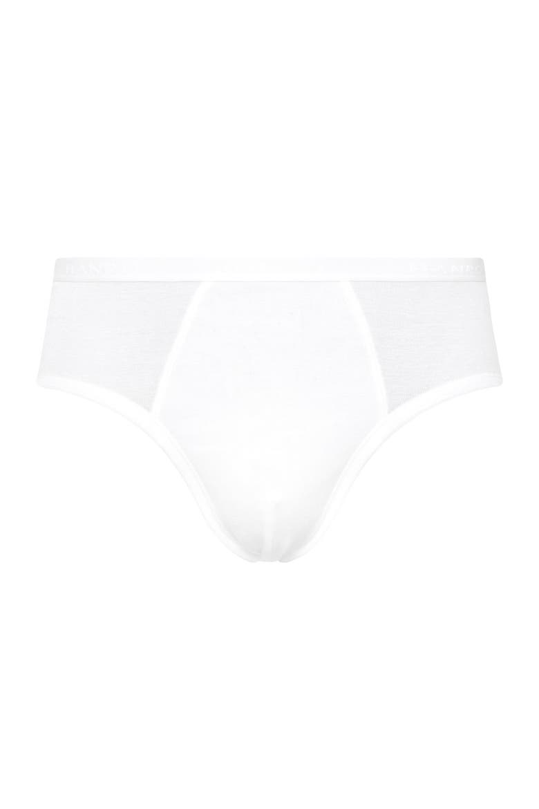 Cotton Pure Cotton Brief, Main, color, White