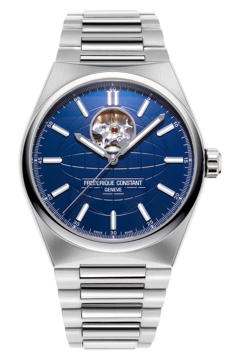 Highlife Heartbeat Automatic Interchangeable Strap Watch, 41mm, Main, color, SILVER-TONE