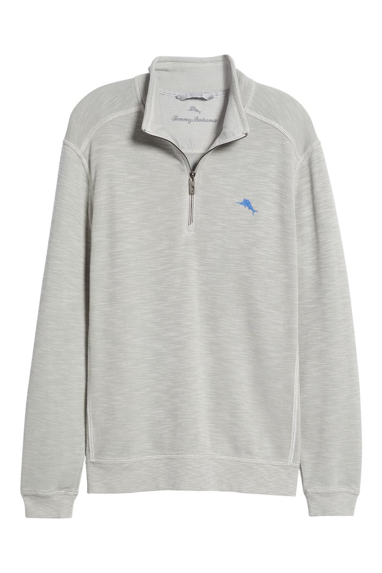 Tobago Bay Half Zip Pullover, Alternate, color, SMOKE GREY