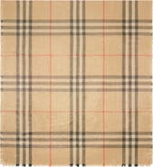 Burberry Metallic Wool & Silk Scarf