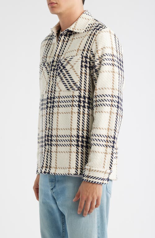 Wax London Whiting Welbury Plaid Overshirt In Multi