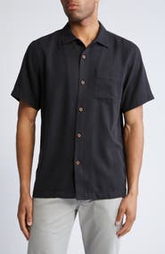 Tommy Bahama Coastal Breeze Silk Blend Button-Up Shirt