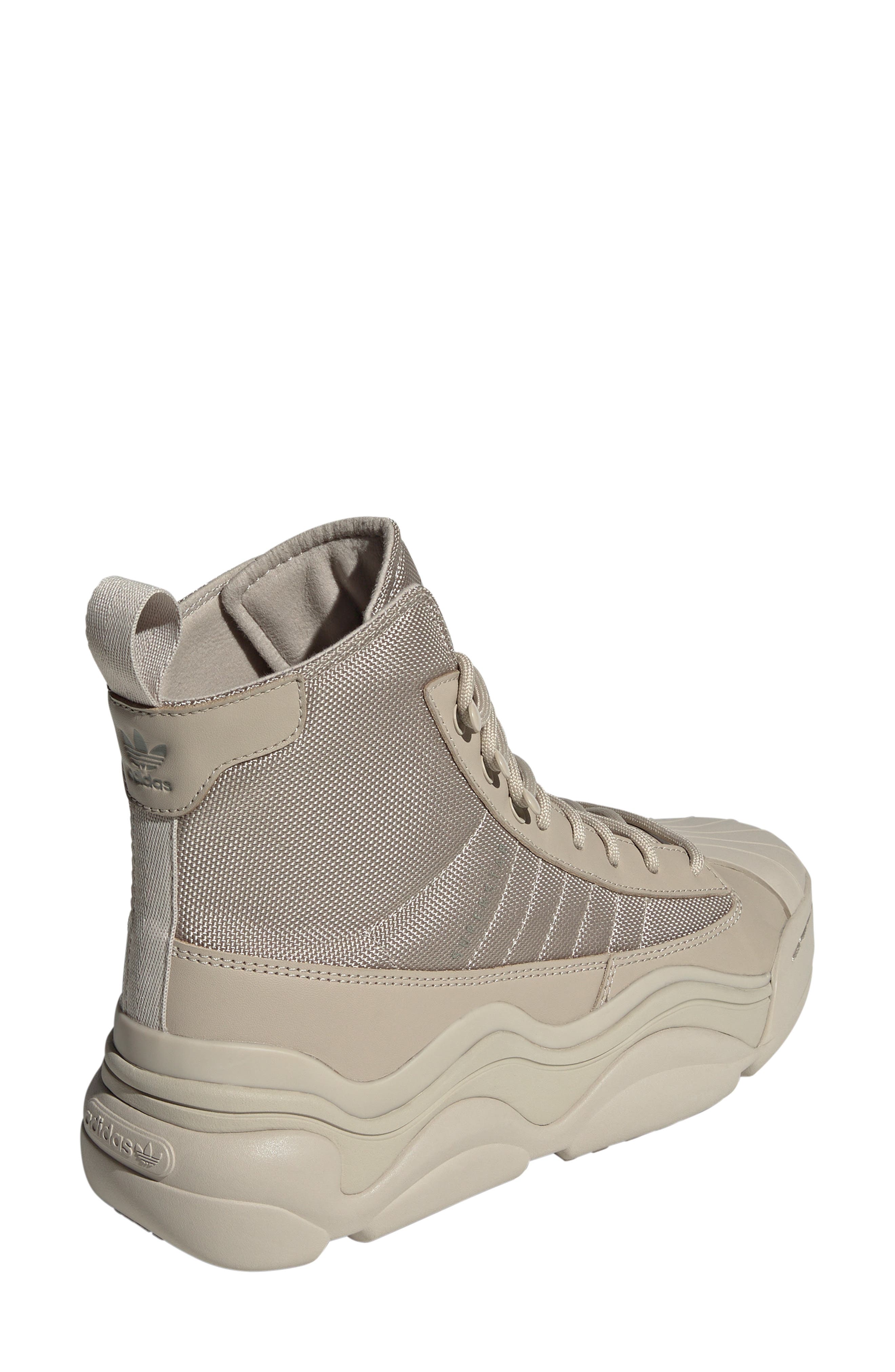 adidas Superstar Millencon Boot, Alternate, color, Beige/ Beige/ Silver Pebble