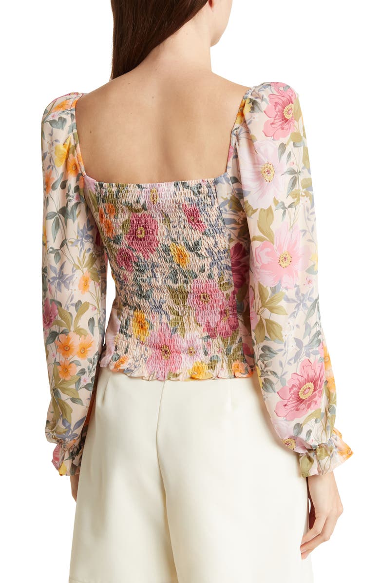 ASTR the Label Tonina Puff Sleeve Top, Alternate, color, 