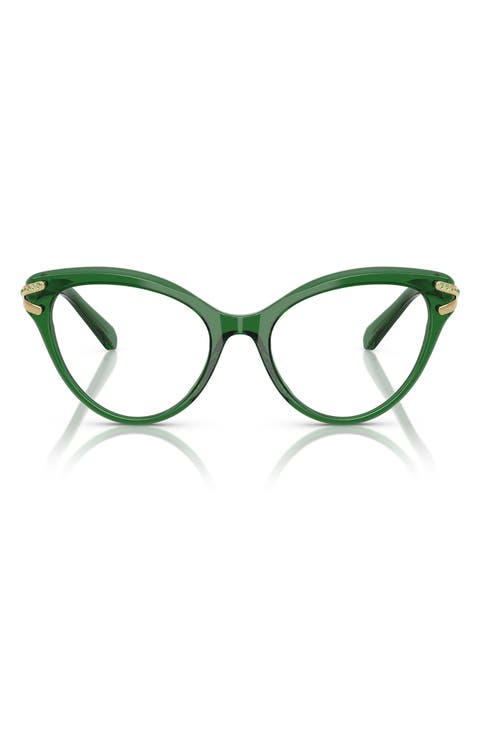 53mm Cat Eye Optical Glasses