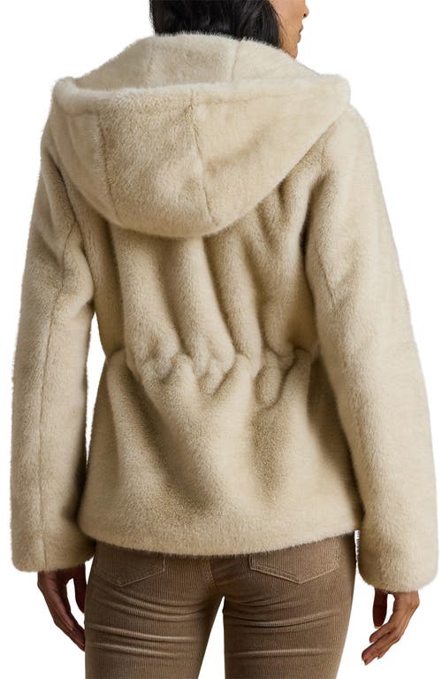 Ralph Lauren Lauren Faux Fur Anorak In White