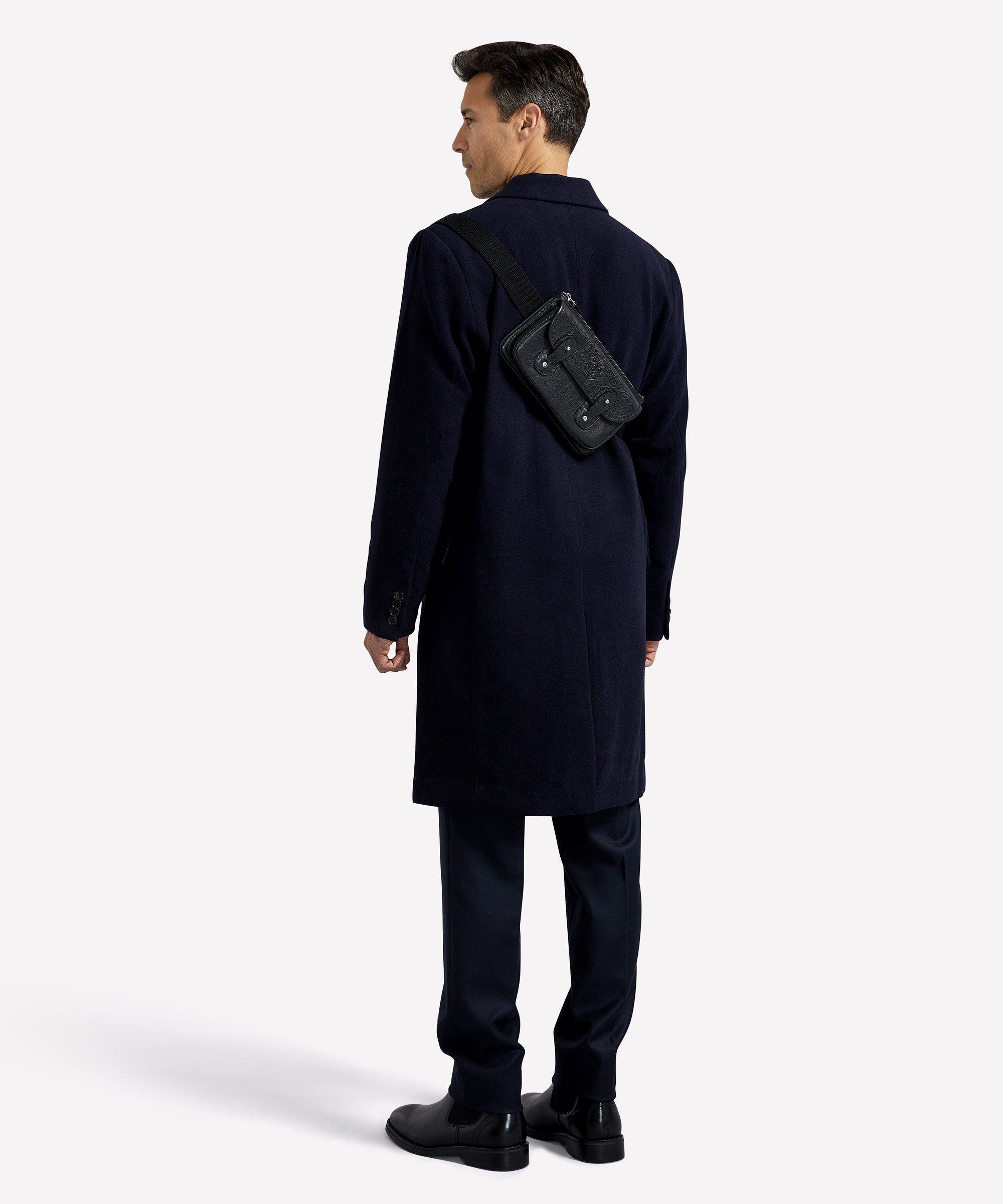 Ghurka Belt Bag No. 114, Alternate, color, Vintage Black Leather