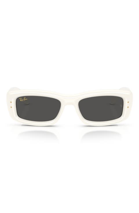 x A$AP Rocky Kiliane 55mm Rectangular Puffer Sunglasses