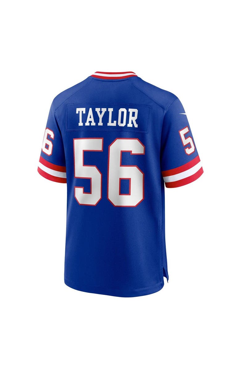Nike Men's Nike Lawrence Taylor Royal New York Giants Classic Retired Player Game Jersey, Alternate, color,