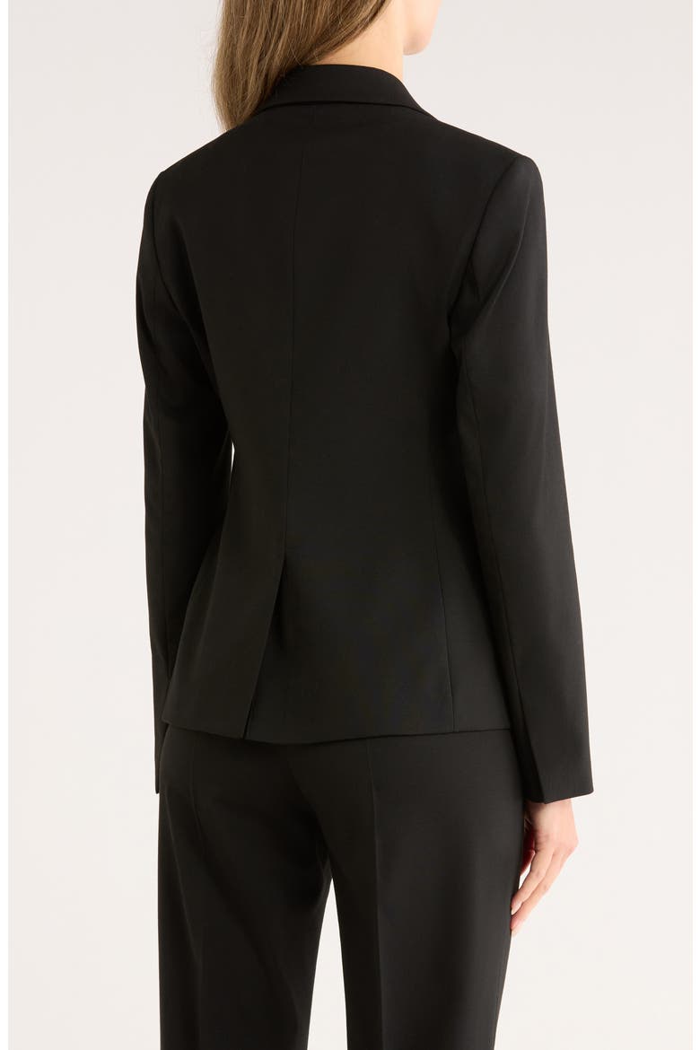 Jia Slim Fit Blazer, Alternate, color, BLACK