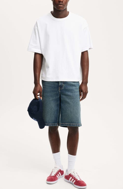 COTTON ON BAGGY DENIM SHORT 