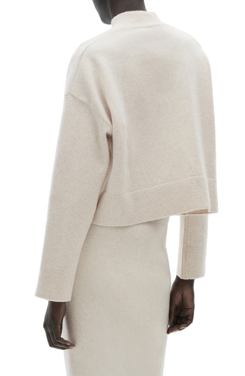 MANGO Perkins Mock Neck Sweater, Alternate, color, 