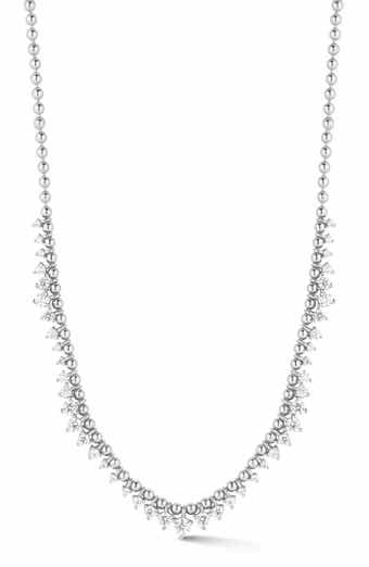 Cubic Zirconia Chain Necklace