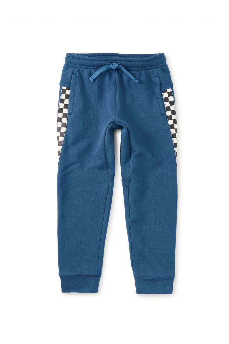 Stripe-Out Joggers, Main, color, Cadet Blue