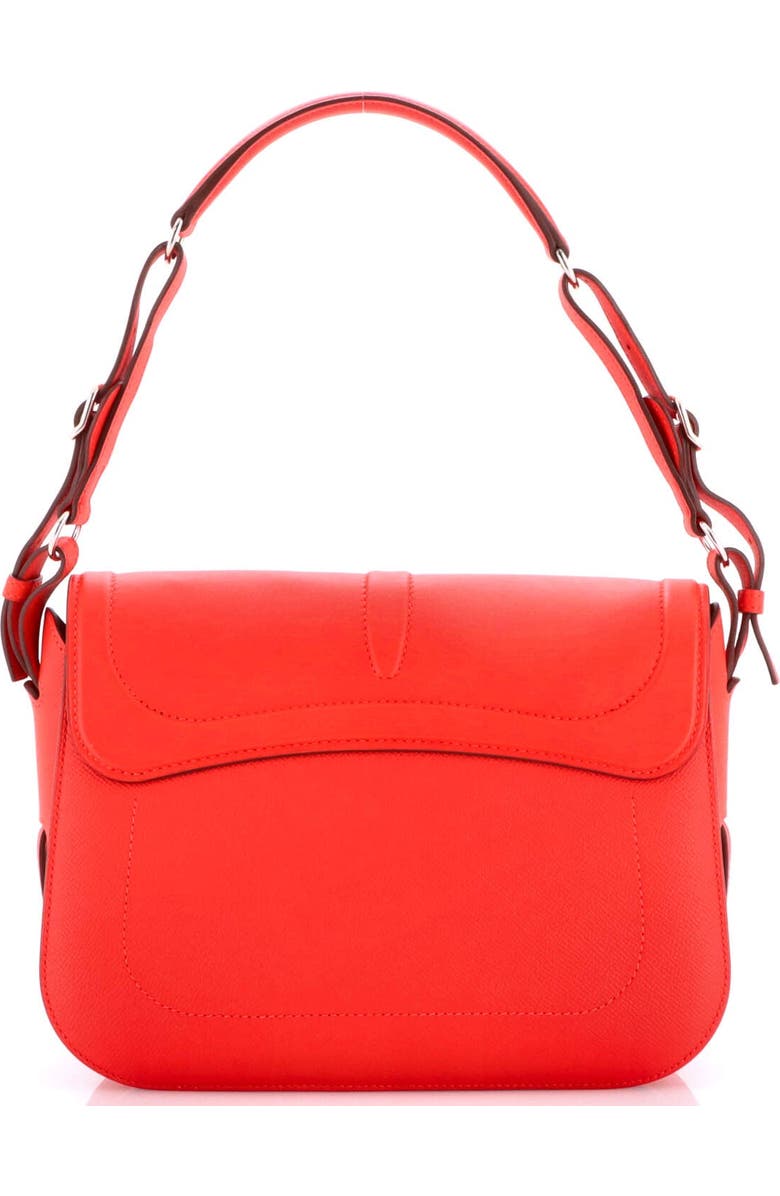 Pre-Owned Hermes Harnais Shoulder Bag Epsom and Swift, Alternate, color, Rouge Tomate