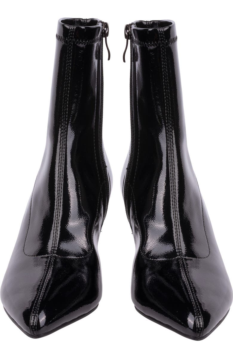 NINETY UNION Greece Pointed Toe Bootie, Alternate, color, Black