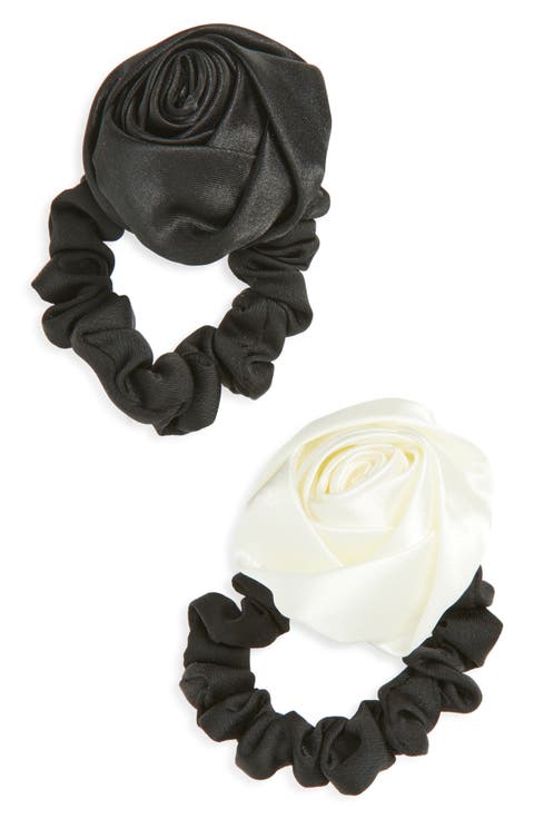 2-Pack Rosette Hair Ties