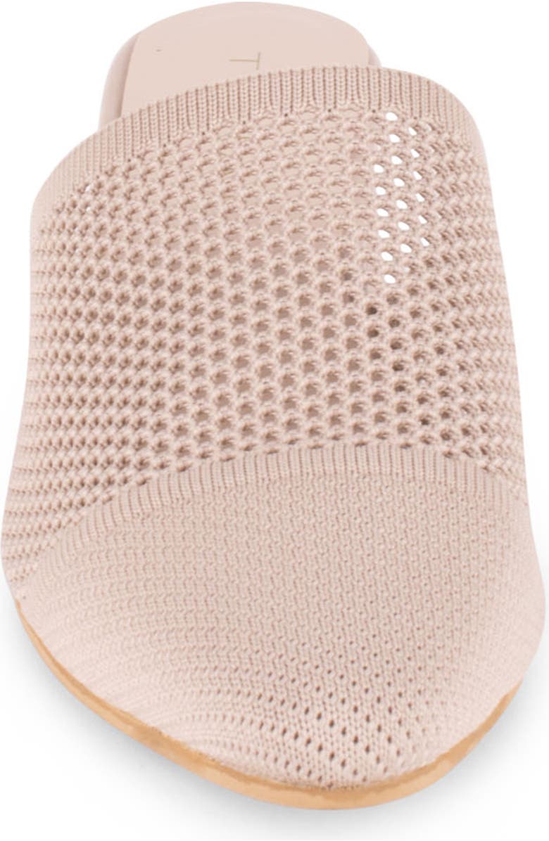 Tahari Santorini Knit Mule, Alternate, color, Natural