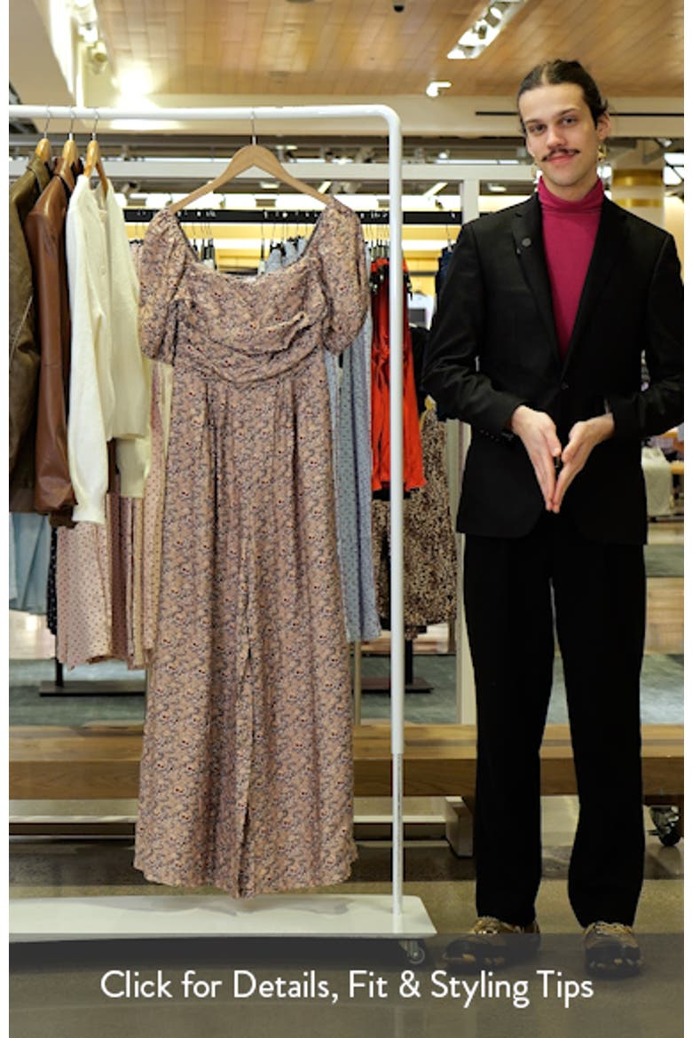 Jayda Puff Sleeve Wide Leg Jumpsuit video