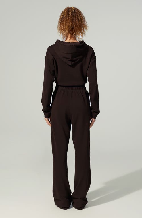 Lilysilk Seamflow Poise Pullover In Brown