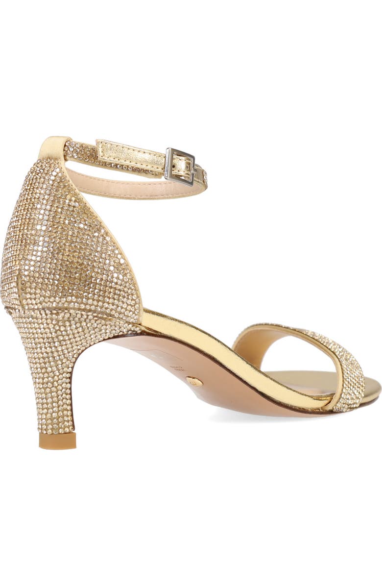 Pelle Moda Uciel Ankle Strap Sandal, Alternate, color, Light Gold