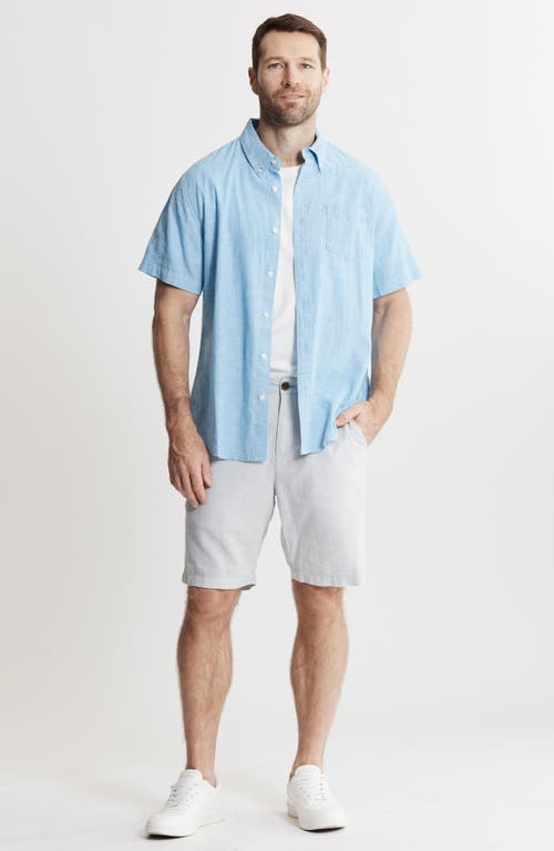 Jachs Cotton & Linen Short Sleeve Shirt