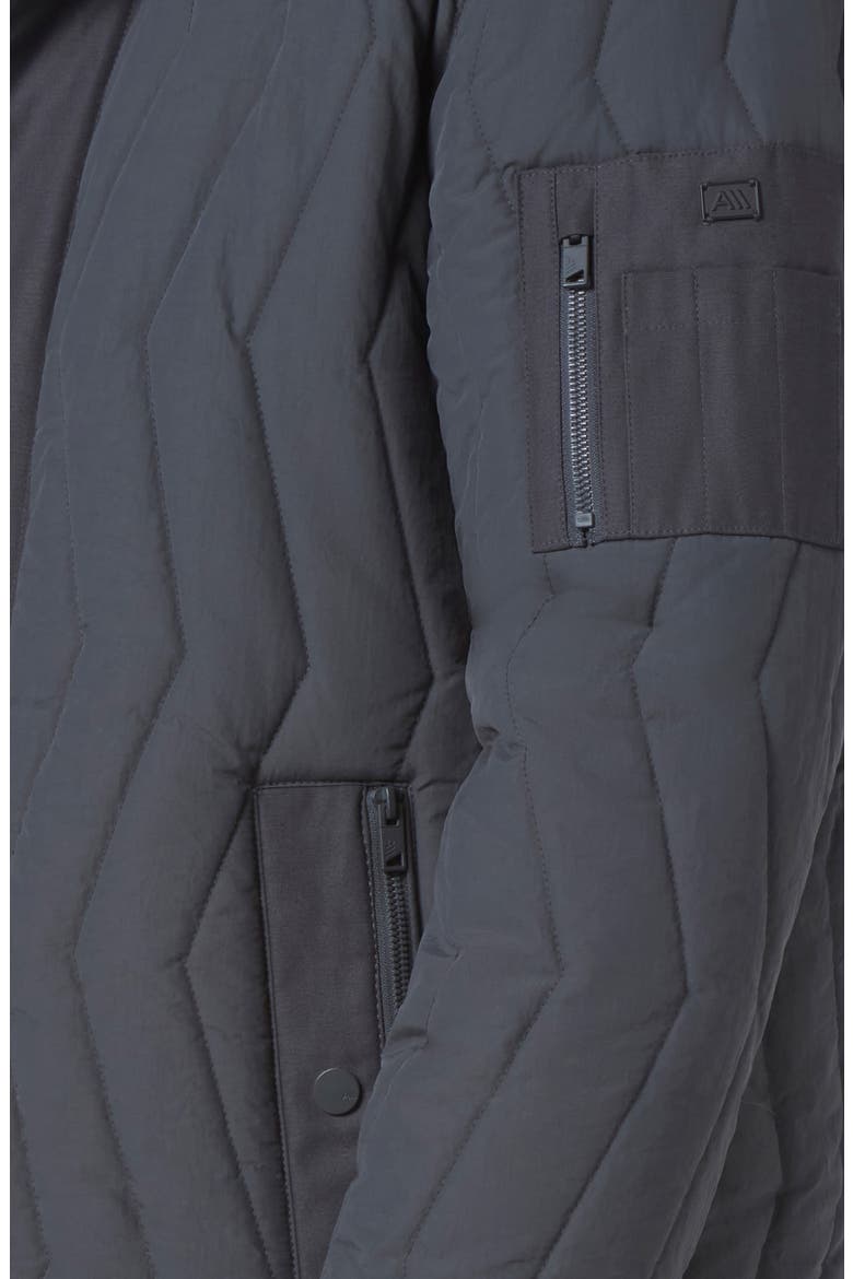 Foley Water Resistant Jacket, Alternate, color, CHARCOAL