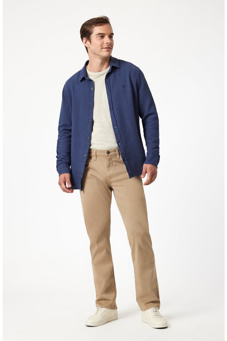 Zach Straight Leg Twill Pants, Alternate, color, KHAKI CASUAL TWILL
