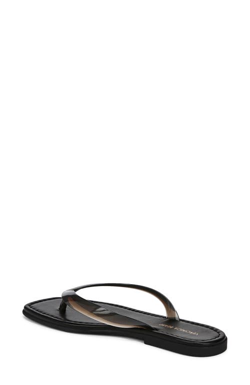 Veronica Beard Clea Flip Flop In Black