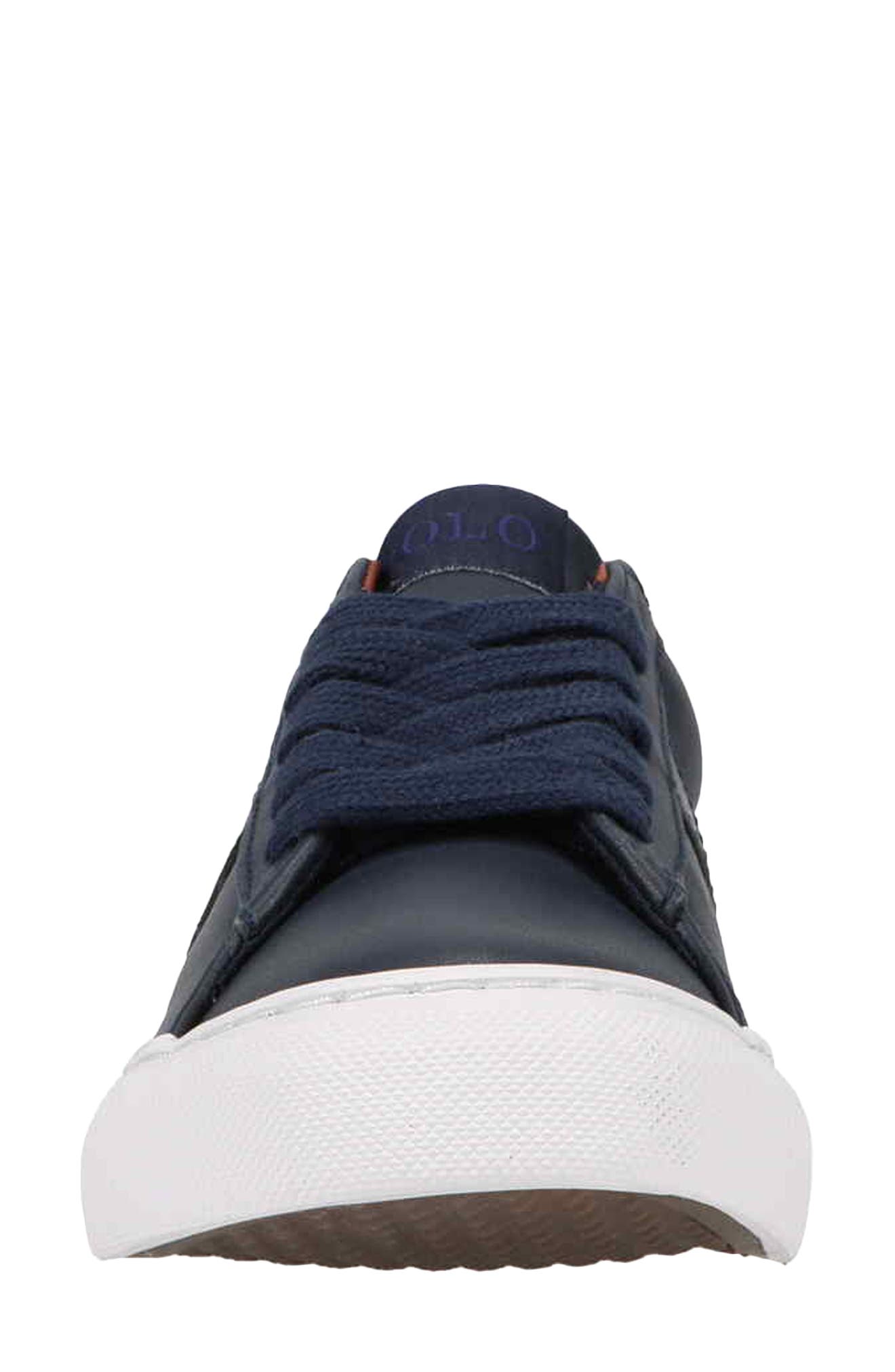 Polo Ralph Lauren Kids' Sayer Low Top Sneaker, Alternate, color, Navy