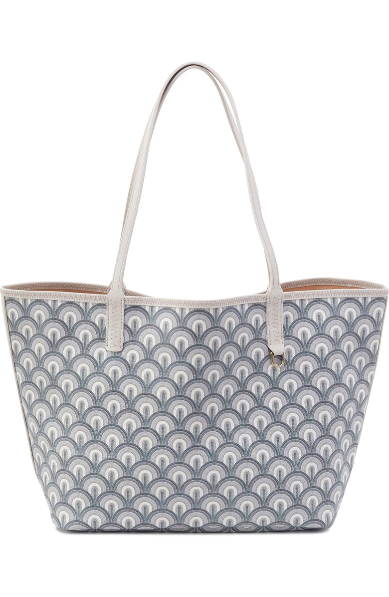 HOBO All That Monogram Coated Canvas Tote, Main, color,