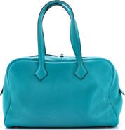 Pre-Owned Hermes Victoria II Bag Clemence 35