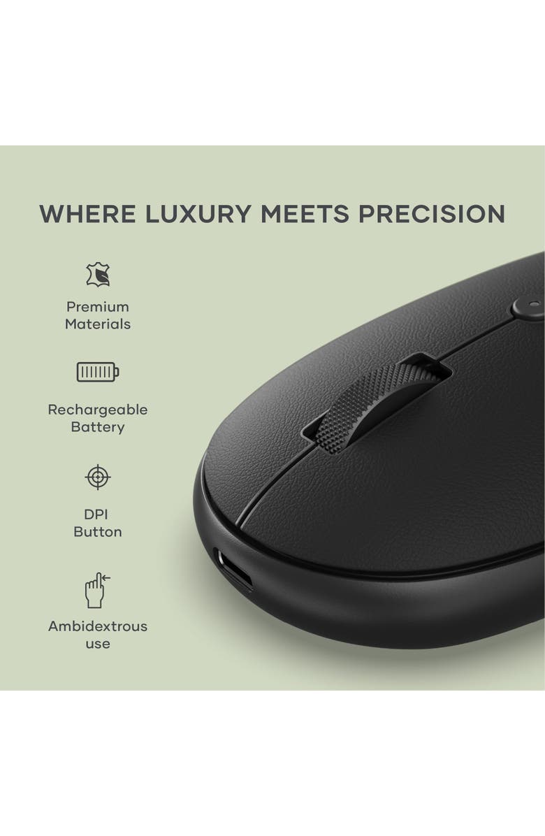 Satechi OntheGo Bluetooth Mouse, Alternate, color, Black