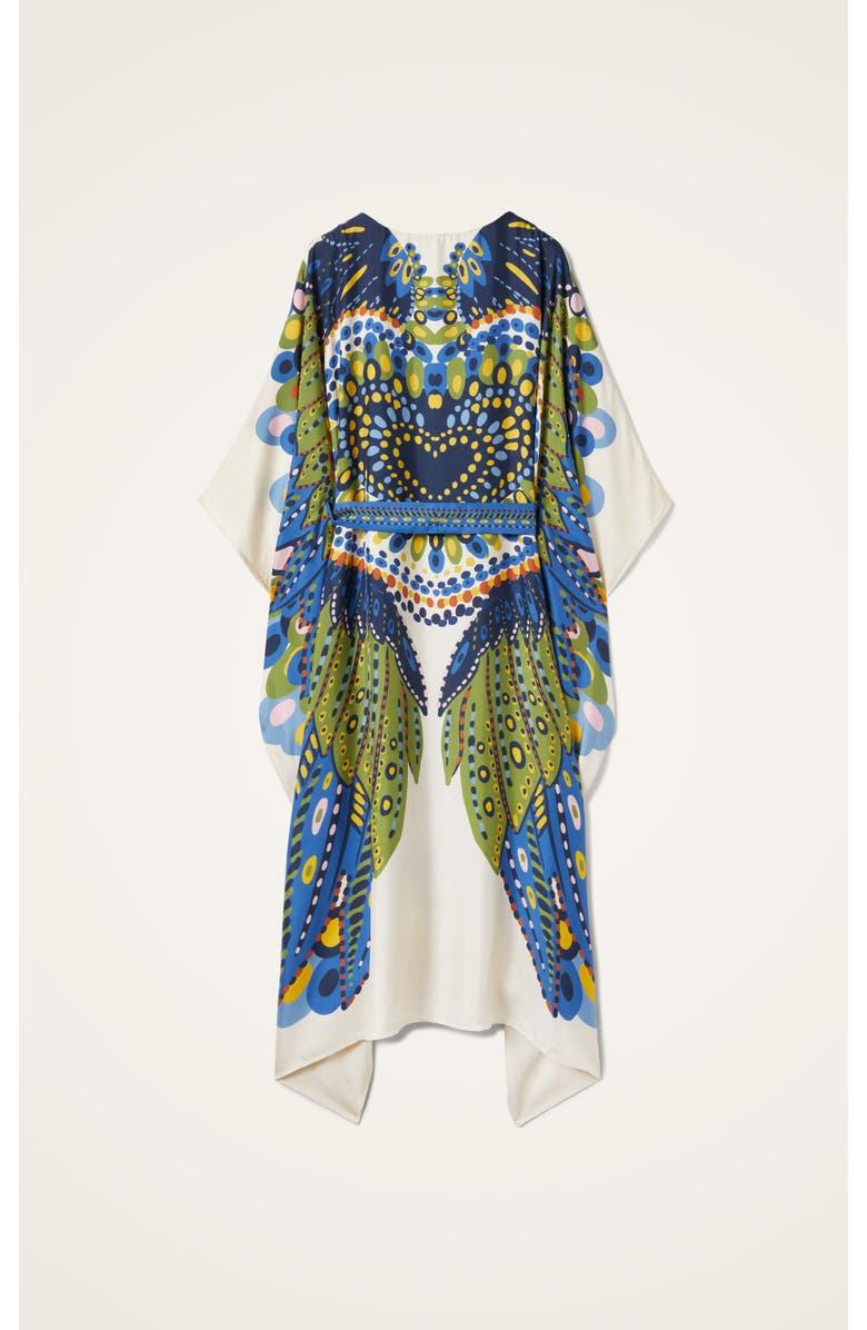 La DoubleJ Square Kaftan Chakra Placée Multicolor, Alternate, color, Chakra Placée Multicolor