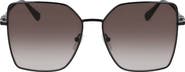 Longchamp Roseau 57mm Gradient Butterfly Sunglasses